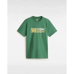 NEW VANS men's hi stretch short sleeve top in br1-fairway green
